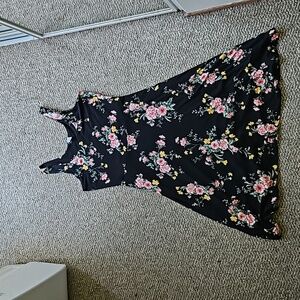 Old Navy Midi Swing Dress Sz M
